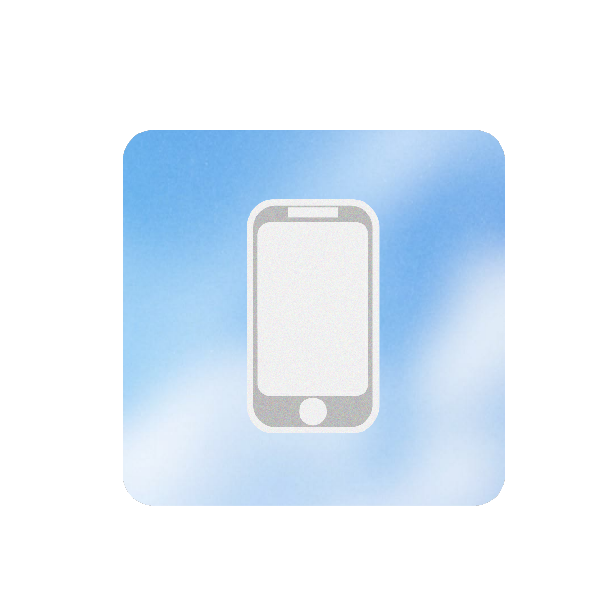 Ícono de celular — diseño responsive